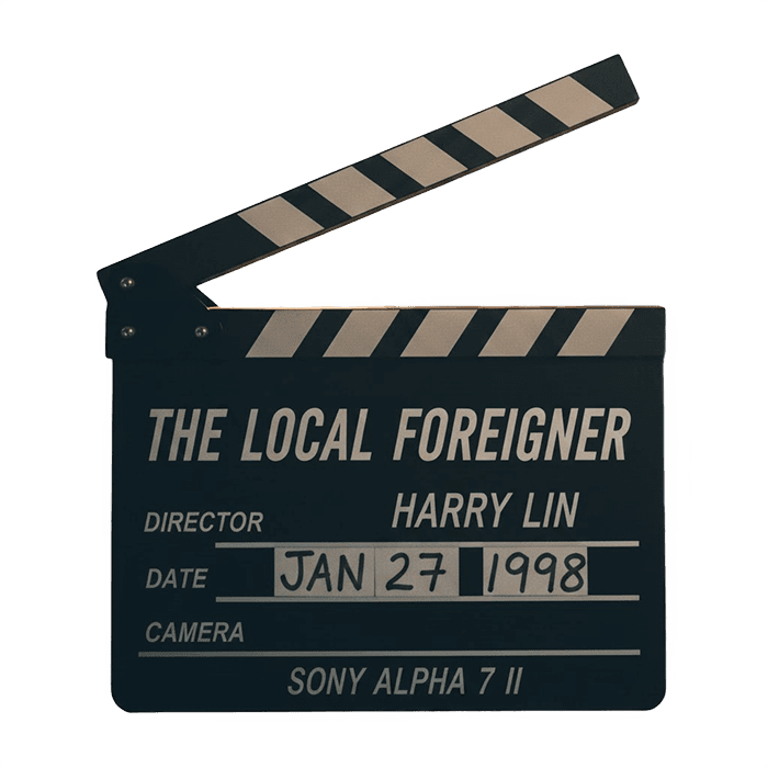 Movie Clapperboard - The Local Foreigner
